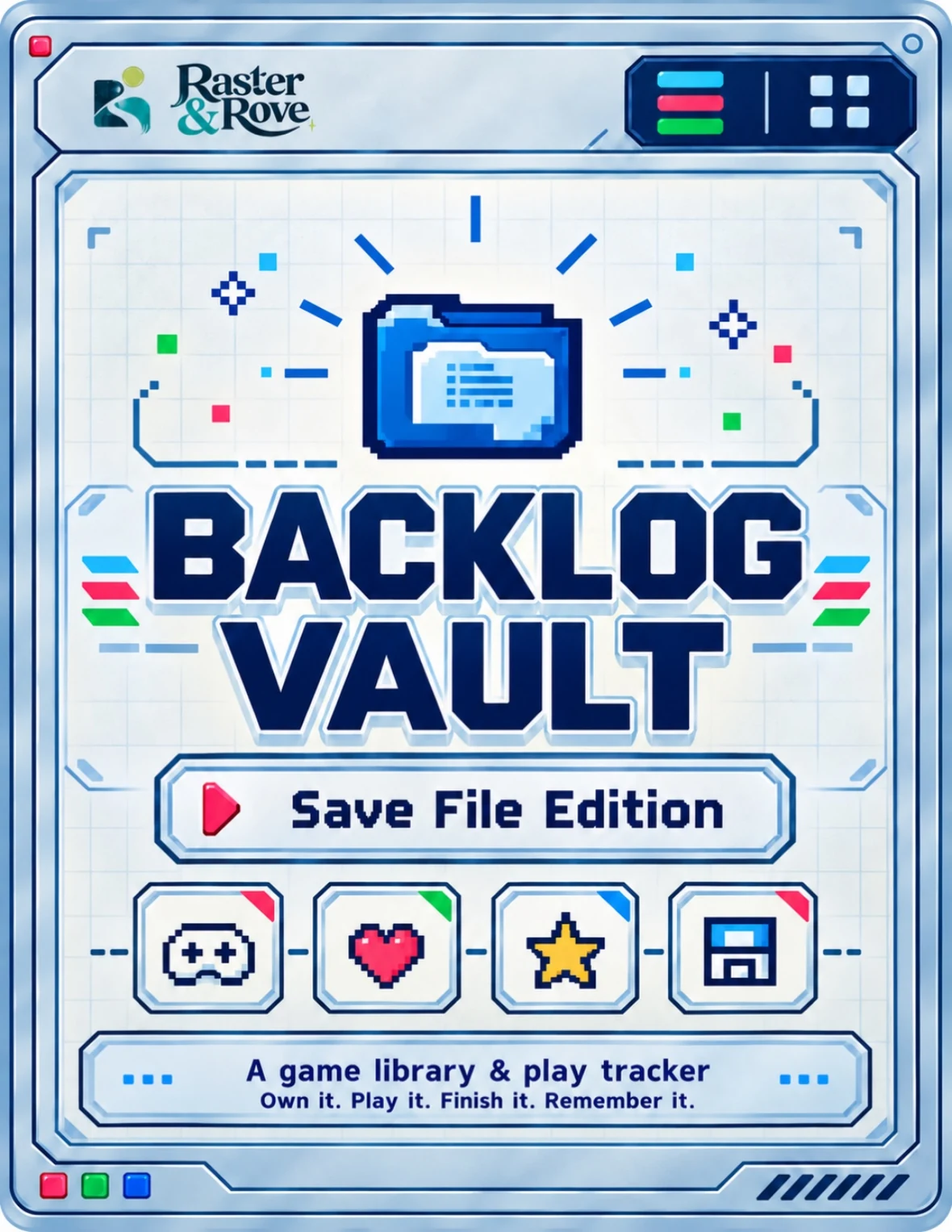 Backlog Vault — Save File Edition cover